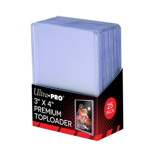 Topload Sleeve: 3x4 Clear Premium (25)