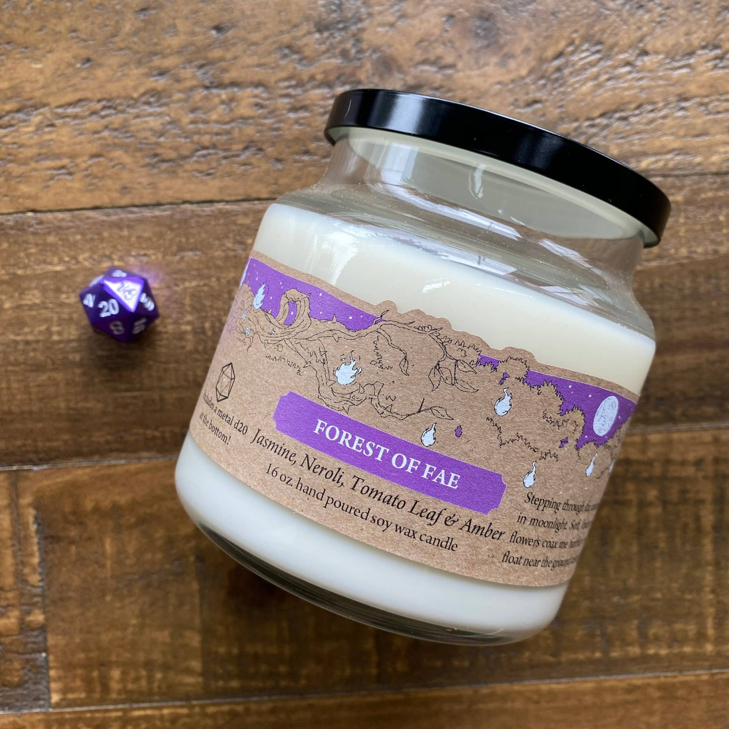 16oz Candle Forest of Fae