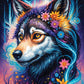 Magical Wolf Portrait 1000-Piece Enjoy Puzzle