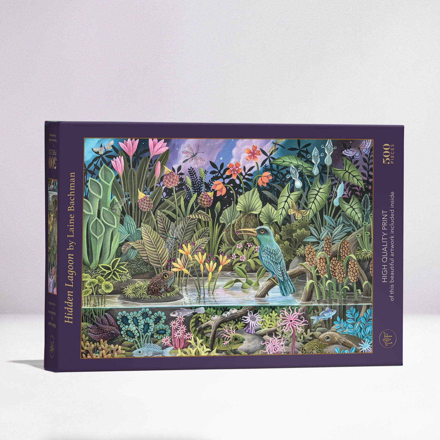 Hidden Lagoon, 500-Piece Velvet-Touch Jigsaw Puzzle