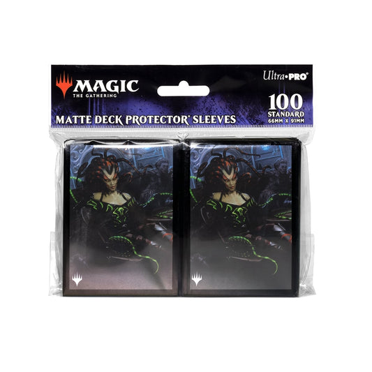 Magic the Gathering CCG: Outlaws of Thunder Junction 100ct Deck Protector Sleeves Key Art 2