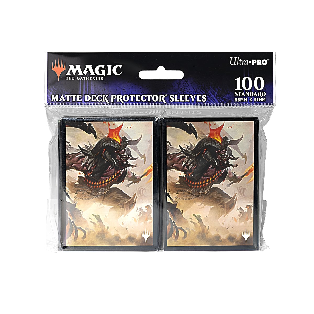 Magic the Gathering CCG: Outlaws of Thunder Junction 100ct Deck Protector Sleeves Key Art 6