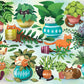 Cats vs Plants 500pc puzzle