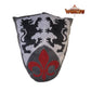 Pillowfight Warriors® Medieval Fleur Shield