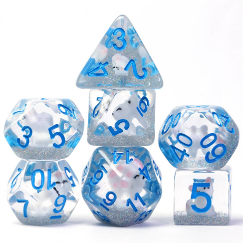 Arctic Fox Dice Set