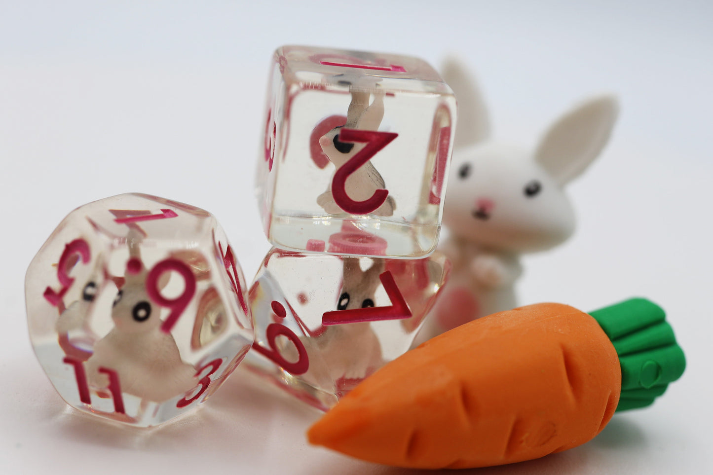 Backyard Bunny RPG Dice Set