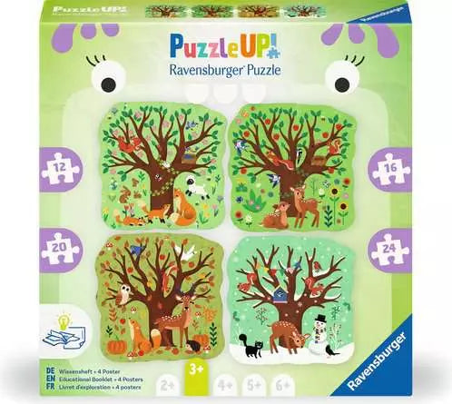 Puzzle Up Four Seasons 12/16/20/24 Pc
