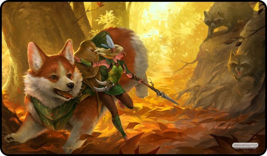 Playmat Corgi and Elf