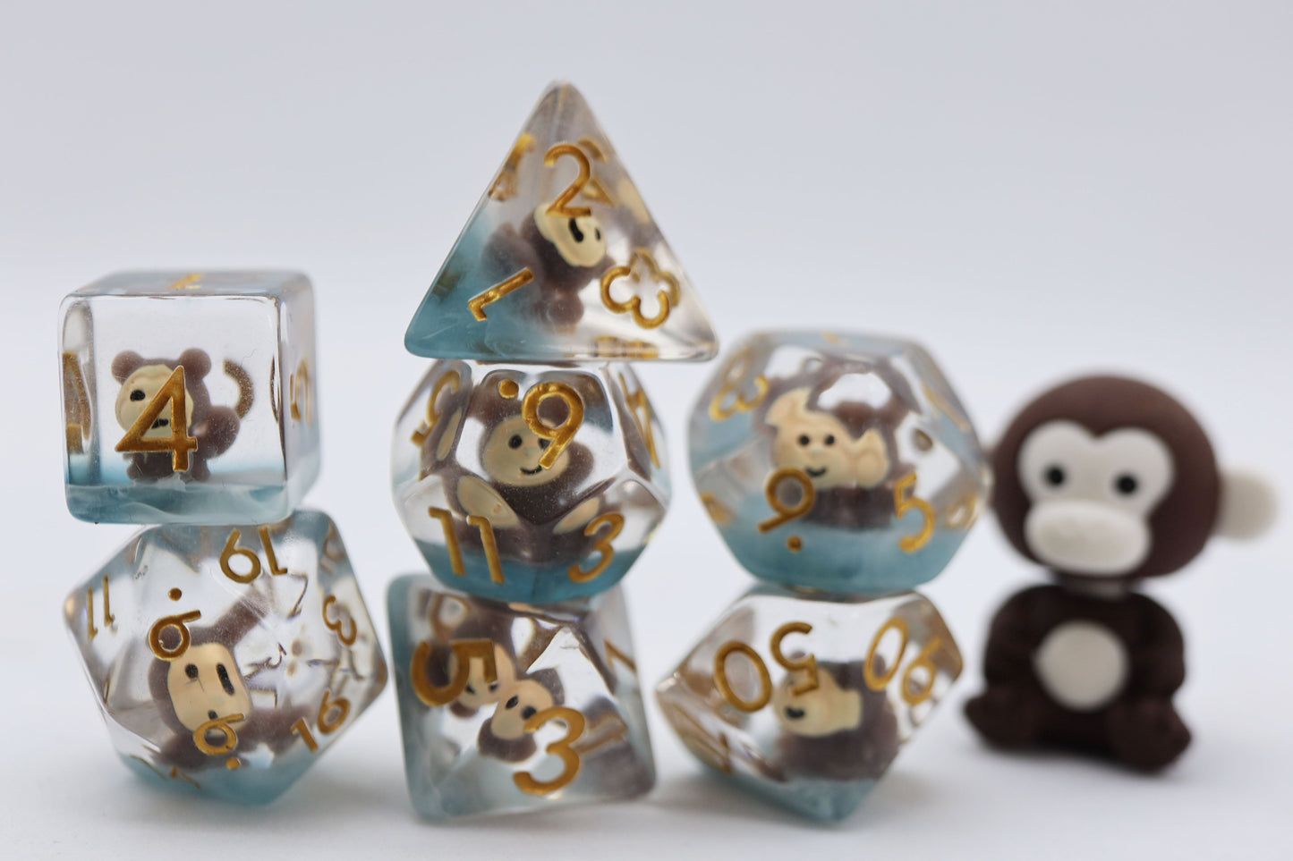 Mischievous Monkey RPG Dice Set