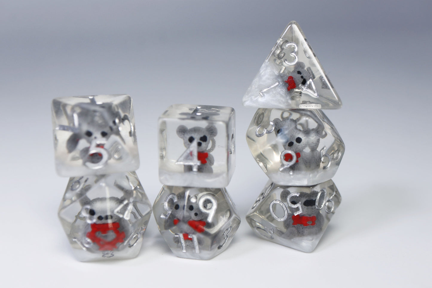 Distinguished Gentleman Teddy RPG Dice Set