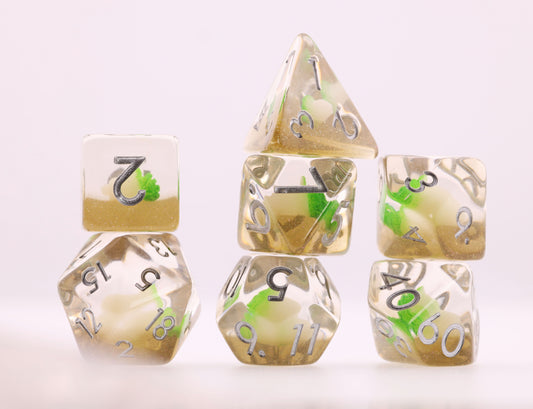 Crunchy Cabbage RPG Dice Set