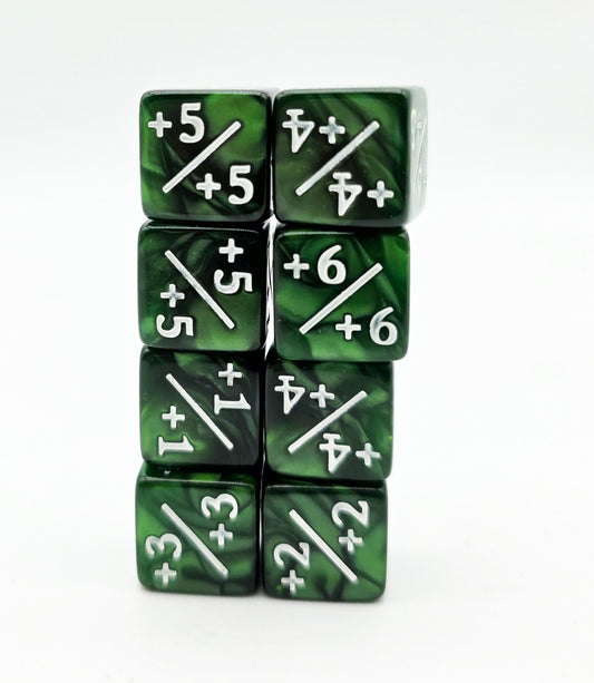 Pearl Green +1/+1 Magic Counters