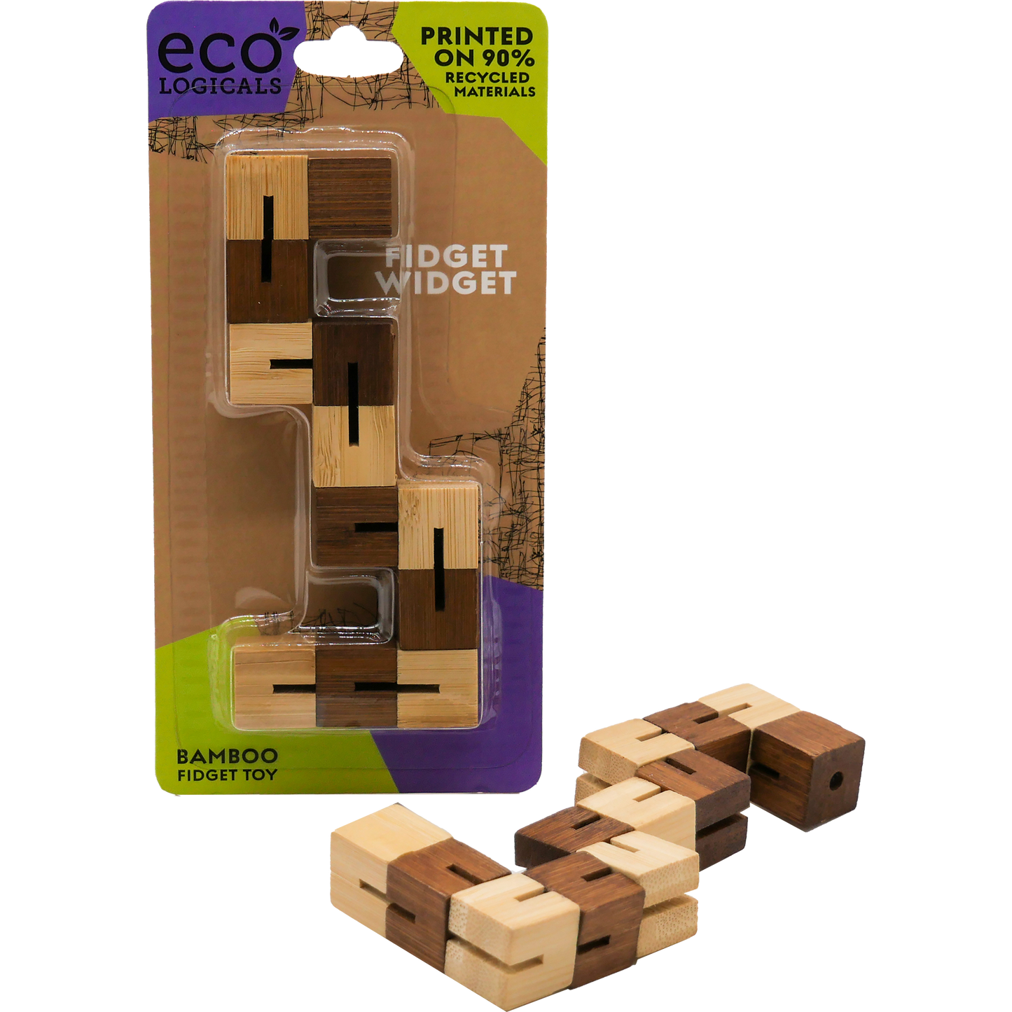 Wooden Snake Fidget Toy