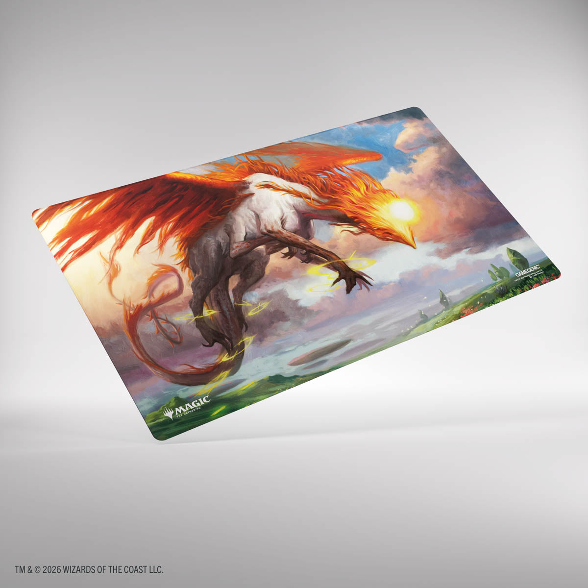 Playmat Double - Eirdu, Carrier of Dawn/Isilu, Carrier of Twilight.