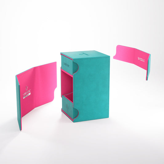 Teal/Pink  - Deck Box Watchtower 100+ Convertible