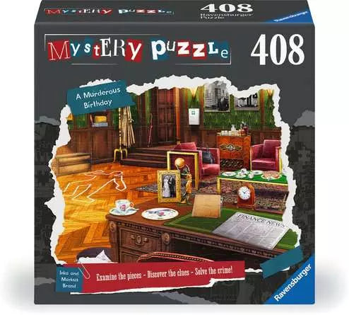 MYSTERY: A Murderous Birthday 408 Pc Puzzle