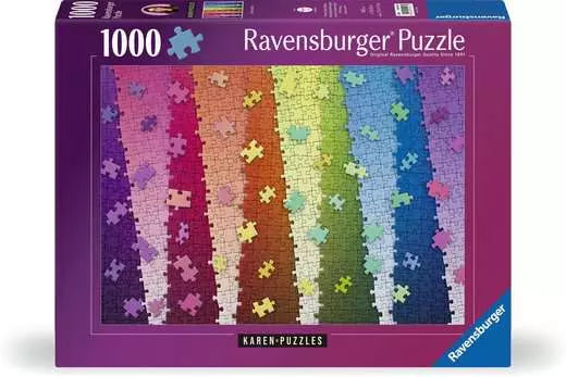 Karen Puzzles: Colors on Colors 1000 pc Puzzle