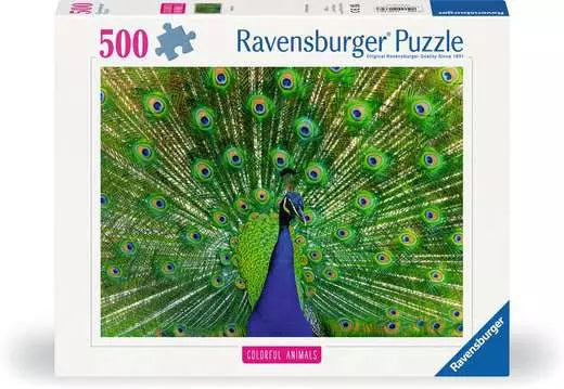 Peacock 500 Pc Puzzle