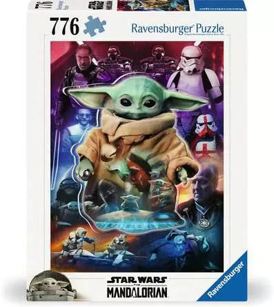 Star Wars: Grogu's Journey Shaped 776 Pc Puzzle LF