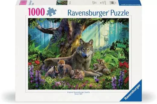 Wolves in the Forest 1000 pc Puzzle