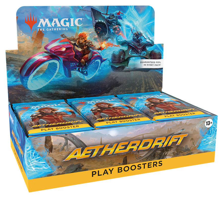 Release Date: 02/14/2025 Aetherdrift Play Booster Display