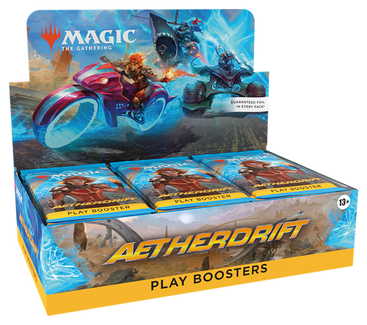 Release Date: 02/14/2025 Aetherdrift Play Booster Display