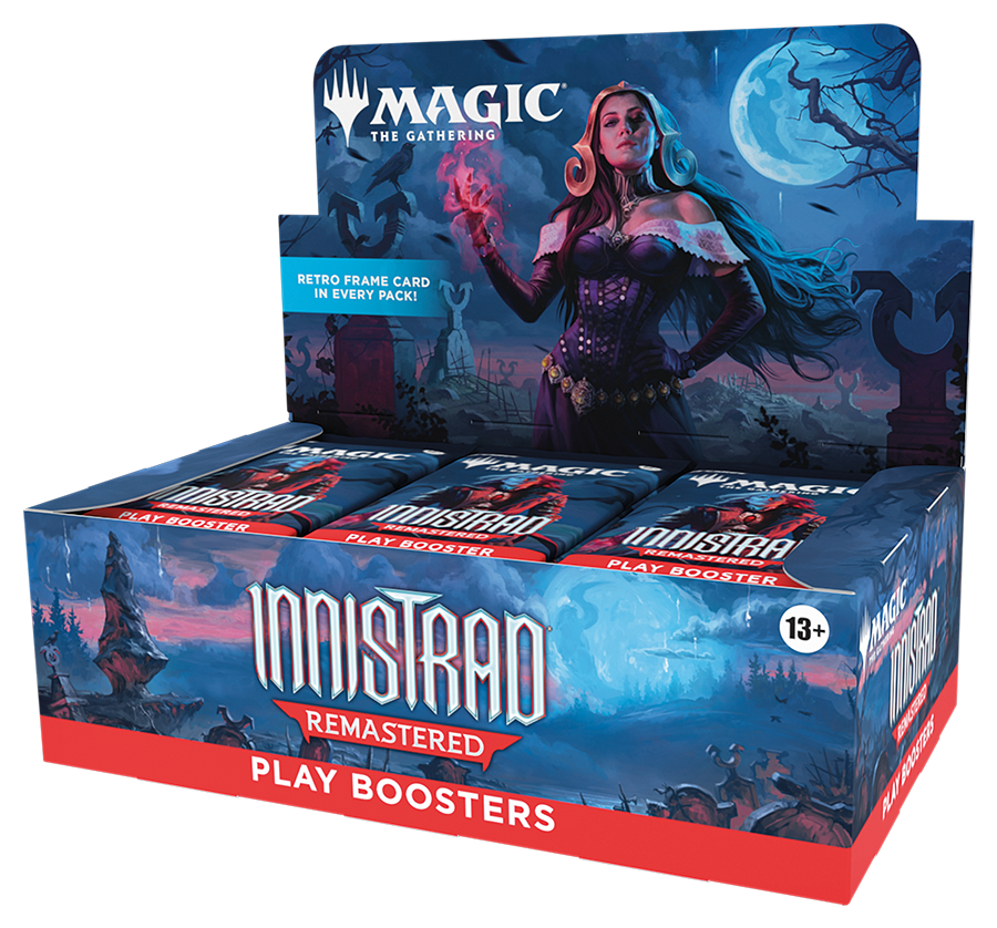 Available 1/24/2025 Innistrad Remastered Play Booster Display