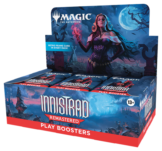 Available 1/24/2025 Innistrad Remastered Play Booster Display