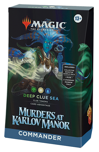 Deep Clue Sea  Murders at Karlov Manor Commander Deck