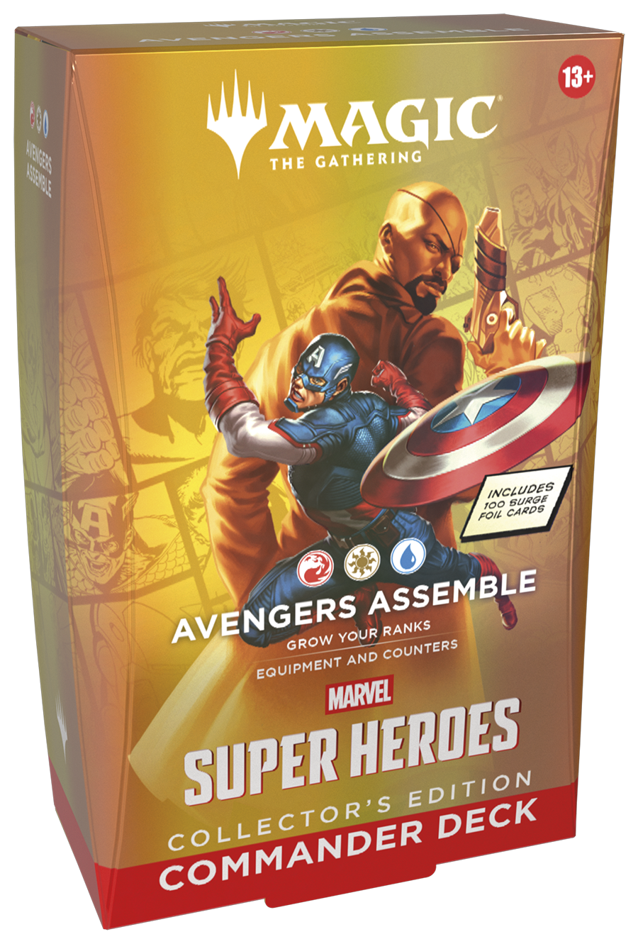 Avengers Assemble Collector's Edition Marvel Commander Decks