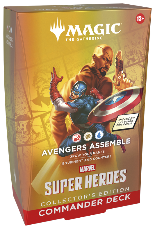 Avengers Assemble Collector's Edition Marvel Commander Decks
