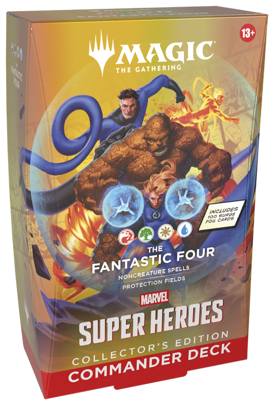 Fantastic Four Collector's Edition Marvel Commander Decks
