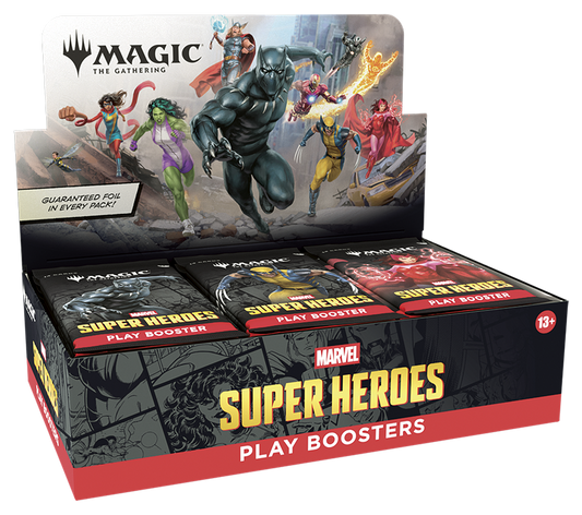 Marvel Play Booster Display