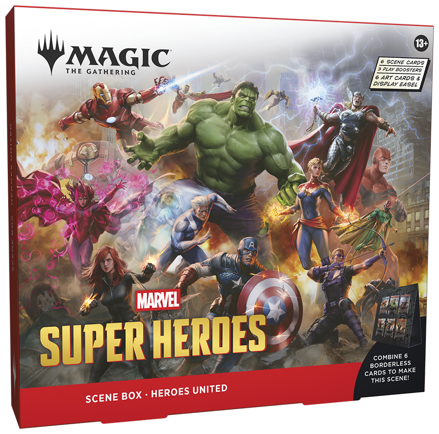 Heros United Marvel Scene Box