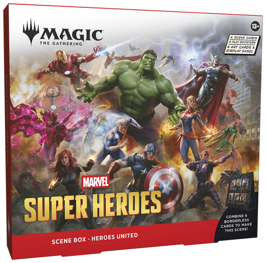 Heros United Marvel Scene Box
