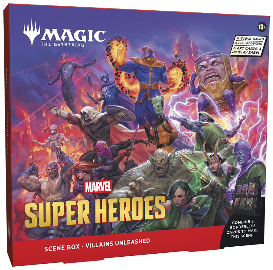 Villains Unleashed Marvel Scene Box