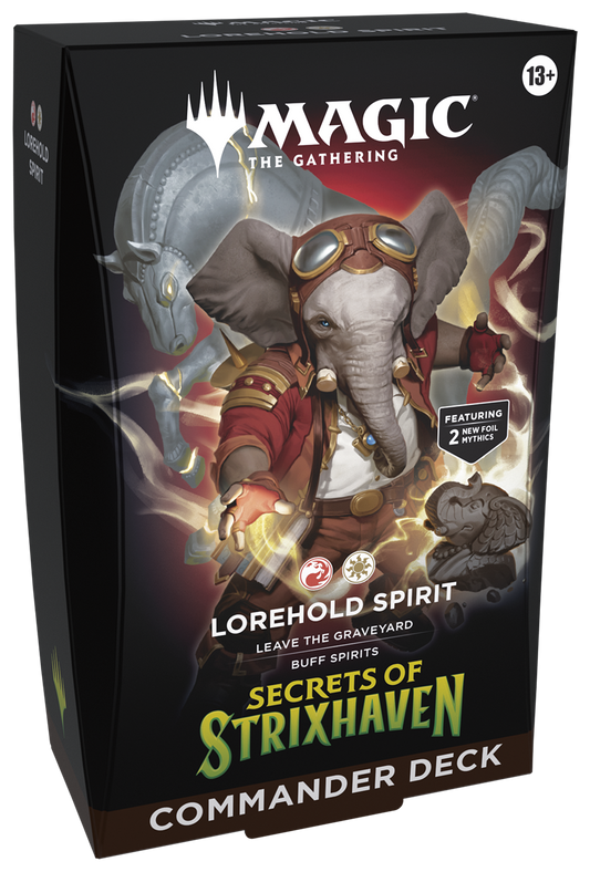 For pickup on 4/17 Lorehold Spirit Secrets of Strixhaven Commander Deck