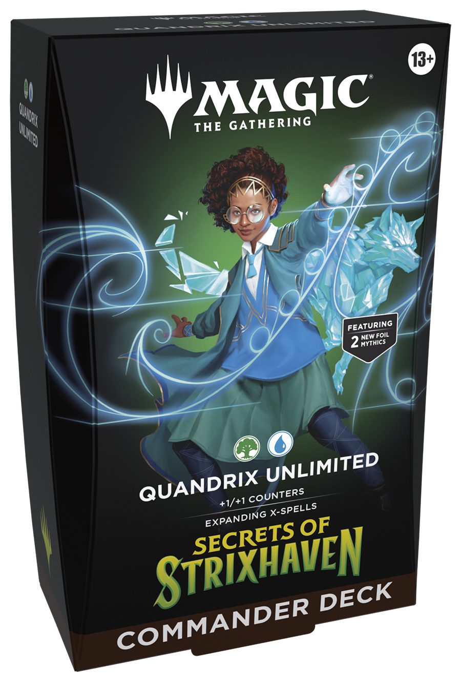 Quandrix Unlimited Secrets of Strixhaven Commander Deck