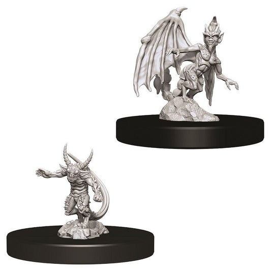 Quasit & Imp - Dungeons & Dragons: Nolzur's Marvelous Unpainted Miniatures