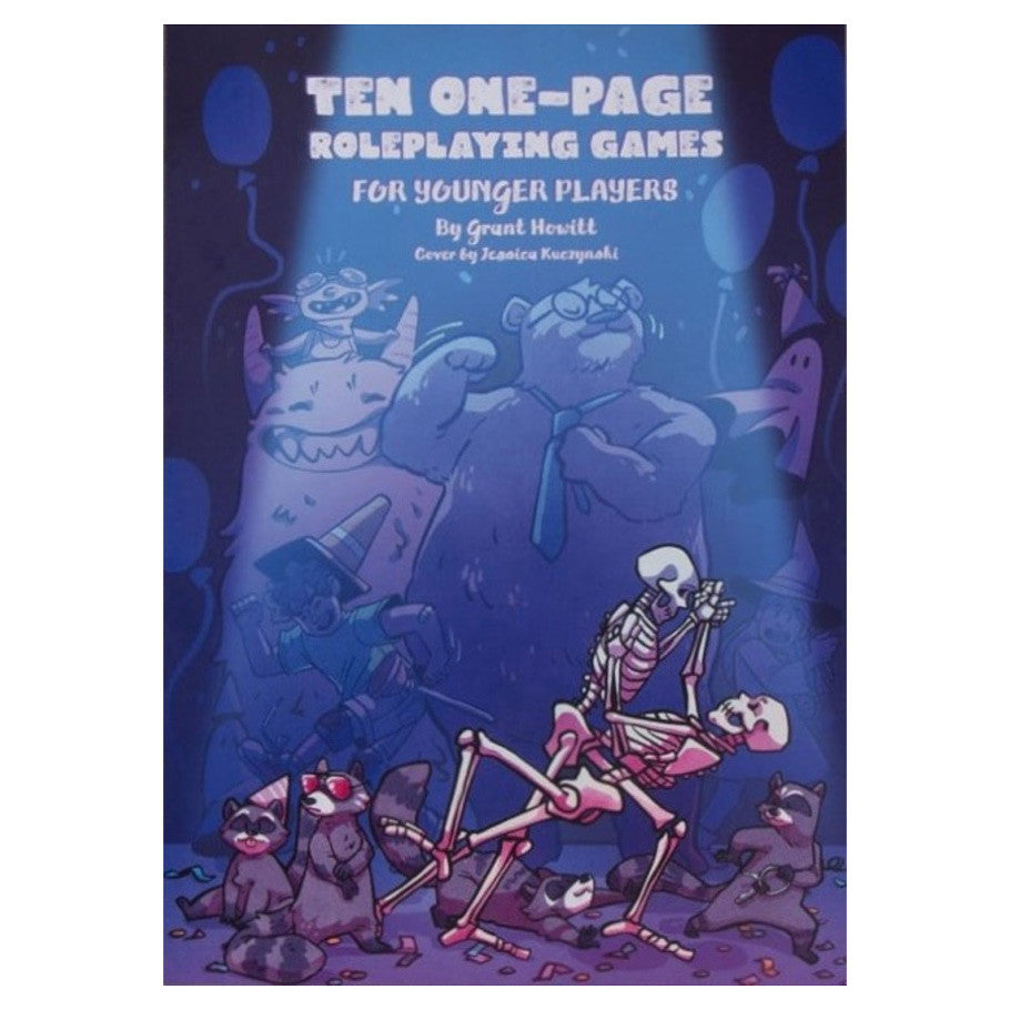 One Page Games for Younger Players