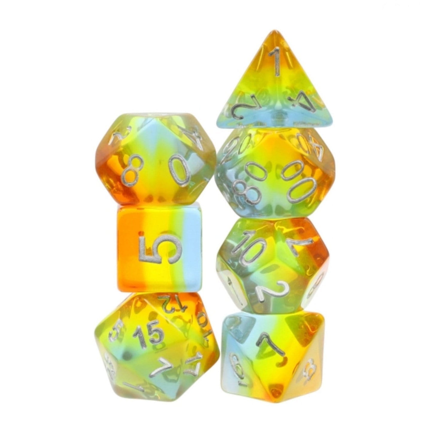 Yellow Aurora  Dice