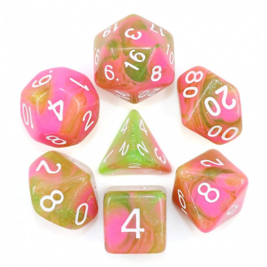 Apple Taffy Dice Set