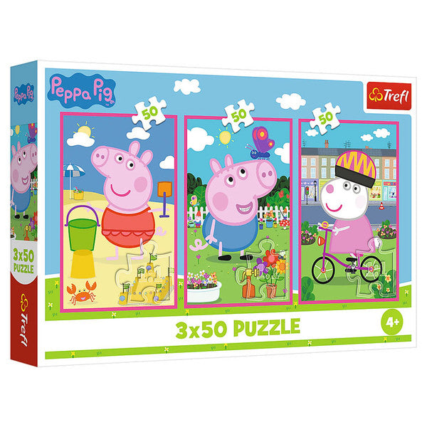 Puzzle: Peppa Pig Power of Friends 3x50pc
