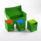 Green Deck Box: Triple Deck Holder 300+