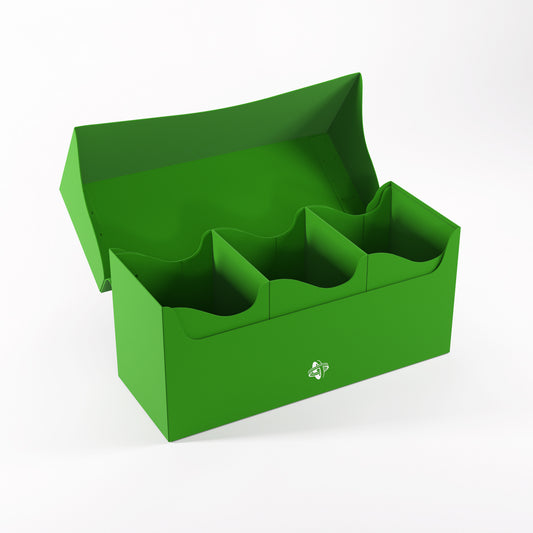 Green Deck Box: Triple Deck Holder 300+