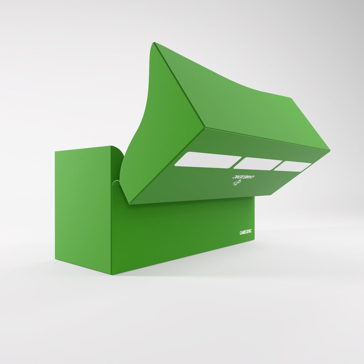 Green Deck Box: Triple Deck Holder 300+