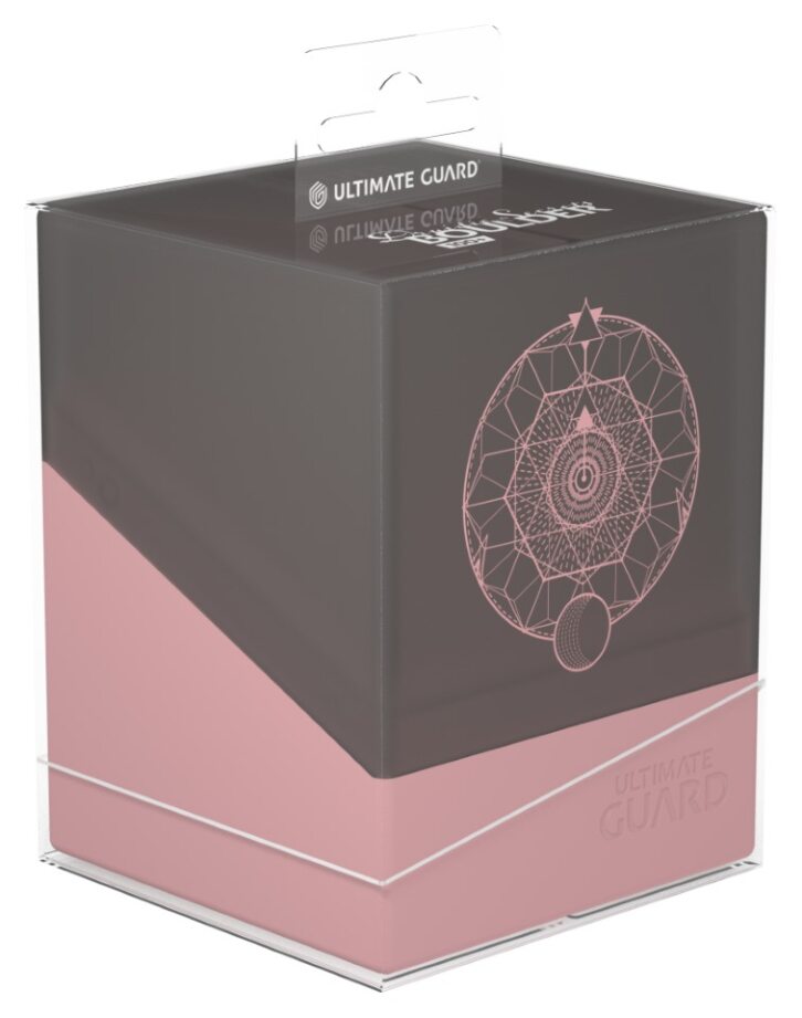 Deck Case: : Boulder 100+ Standard Size Druidic Secrets- Fatum (Dusty Pink)