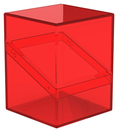 Deck Box: Boulder 100+ Standard Size- Clear Ruby