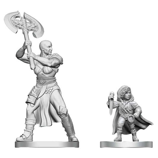 Goliath Barbarian & Halfling Rogue Nolzur's