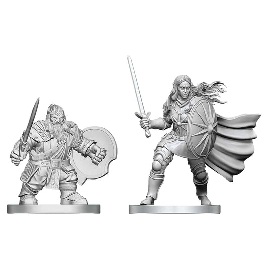 Dwarf Fighter & Orc Paladin Nolzur's
